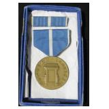 Vtg. US Military Korean Service Medal & Ribbon Bar