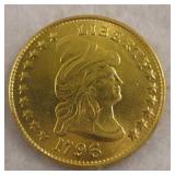 REPRODUCTION Antique U.S. Gold Coin