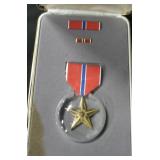 US Military Bronze Star Medal, Ribbon & Pin