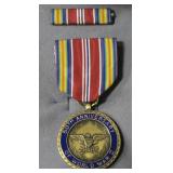 Commemorative World War II Medal & Ribbon