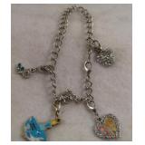 Vintage Disney Charm Bracelet