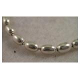 Stamped Sterling Bracelet