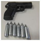 Phantom Pistol BB Gun w/ 6 CO2 Cartridges