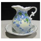 5.5" Lefton Pitcher & 7" Bowl