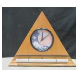 Now & Zen - Zen Alarm Clock w/ Wood Cabinet