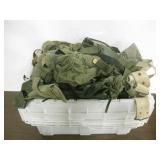 Tub Of Military Items - Pouches, Belts & More