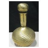 10 Tall Brass Decanter From Korea