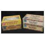 4 Vintage Paper Cigar Boxes