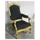 Upholstered Wood Chair From The Movie Prop House