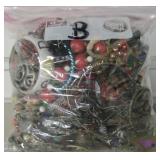 Large Bag Of Assorted Jewelry - Marked "B"