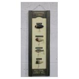 Decorative Wood "Handmade Lures" Wall Art