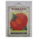 10.25" x 14" Repro Metal Sign - Fat Boy Tomato