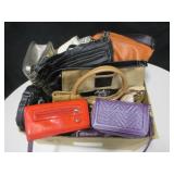Large Lot Of Assorted Purses & Clutches