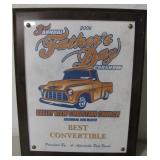 2006 Fathers Day Car Show Award Wall Plaque