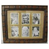 Framed Marilyn Monroe Photo Collage 25" x 21"