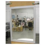 Wood Framed Wall Mirror - 25.5" x 36"