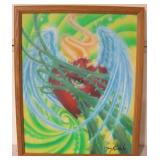 Framed Original Painting On Canvas