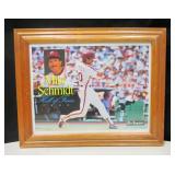 1995 Mike Schmidt Hall Of Fame 15.5" x 12.5"