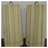 Pair Of Mid- Century Hanging Lamps - No Wiring