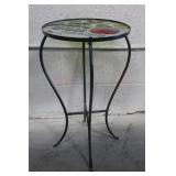 12" Diameter "Bless Our Home" Patio / Garden Table