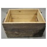 Wood Crate 21" X 14" X 11.25"