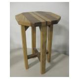 16" Tall Wood Plant Stand Table