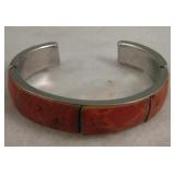 Native American Coral Bracelet
