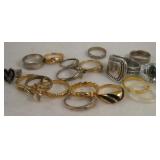 Lot Of 18 Miscellaneous Rings
