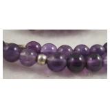 Sterling & Amethyst Bracelet & Necklace