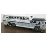 Vtg Pressed Tin Greyhound Scenicruiser Bus