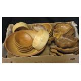 Box Miscellaneous Wood Bowls & Plates