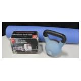 Kettle Ball, Bally Weights & Yoga Mat