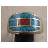 Native American Inlay Ring