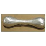 Sterling Silver Baby Rattle - 4" Long