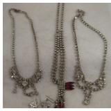 Miscellaneous Vintage Rhinestone Jewelry