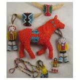 Miscellaneous Vintage Native American Beadwork