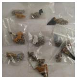 Lot Of 9 Vintage Native American Fetish Necklaces