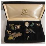 Miscellaneous Sterling Silver Jewelry In Display
