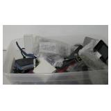 Small Tub Of Assorted Jewelry & Watches
