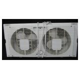Dual Fan Window Fan - Works