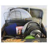 Household Lot - Pans, Grill Trays, Utensils & More