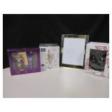 New In Box Items - Perfume, Glasses, Candle Holder