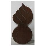 US Army Ordnance Cherry Wood Wall Plaque