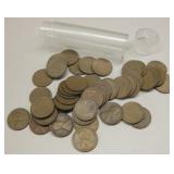 Lot Of 49 Lincoln Wheat Cents