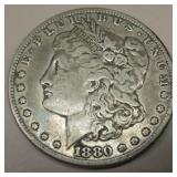 1880-S Silver Morgan Dollar - San Francisco Minted