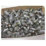 Box Lot Of Assorted Vintage Vacuum Tubes