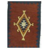 37" x 25" Southwestern Style Rug