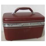 Vtg Samsonite Hard-Sided Cosmetic Case