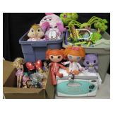 2 Bins & 2 Boxes Of Child