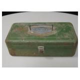Vintage Victor Tackle Box With Contents